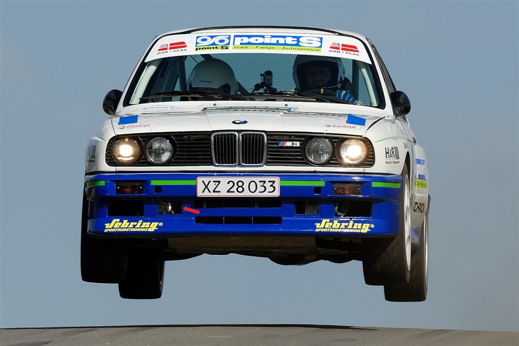 BMW M3 vil både i rallytrim og som gadebil være et hit til hillclimb. Arrangørerne af Munkebjerg Hillclimb forventer at se flere biler af denne model til løbet i august.